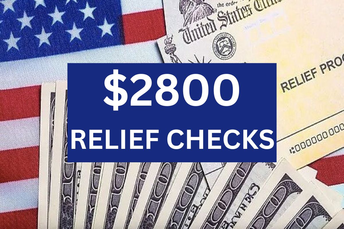 2,800 Relief Checks April 2024 For Social Security, SSI, SSDI & VA