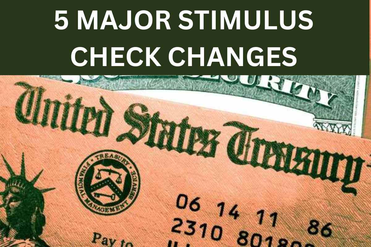 5 Major Stimulus Check Changes 2024 SSI, SSDI, COLA & Social Security