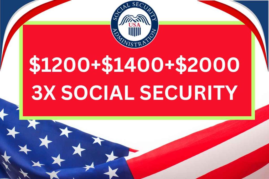 $1200+$1400+$2000 3X Social Security Benefits In June 2024 - Check Who Is Eligible?