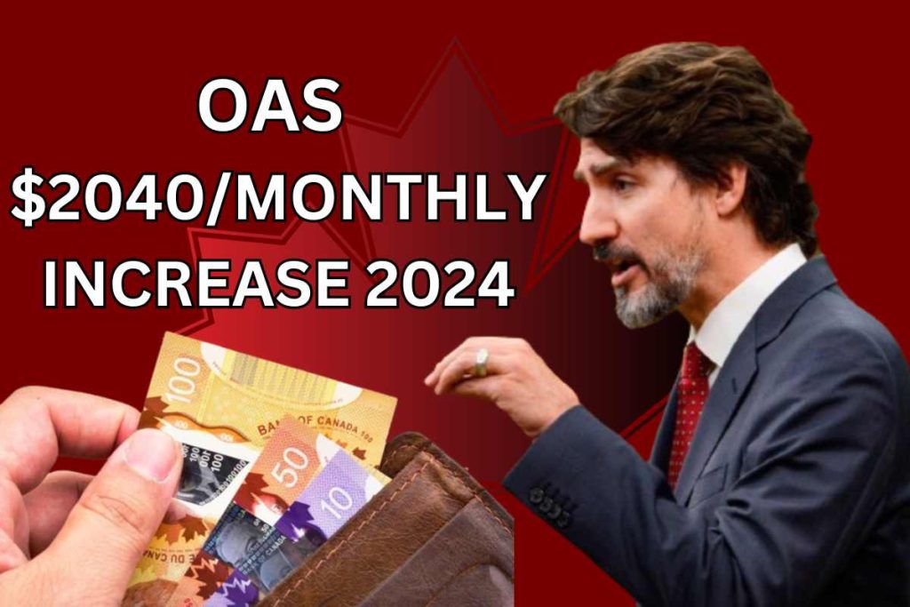 OAS $2040Monthly Increase 2024