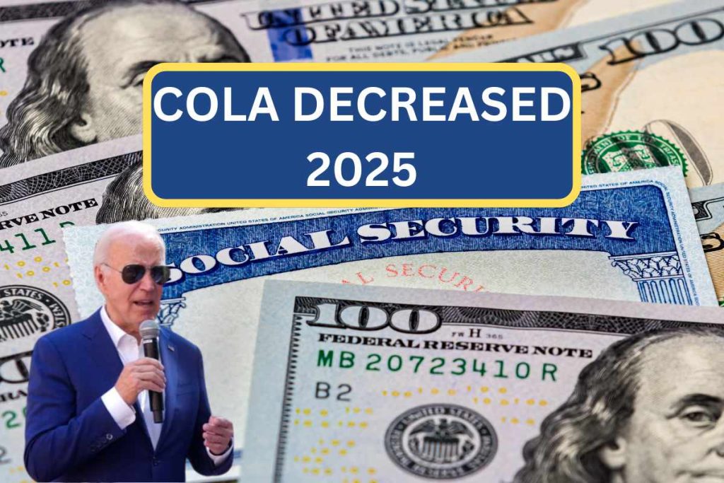 COLA Decreased 2025 - News About Cost Of Living Adjustment Dropped