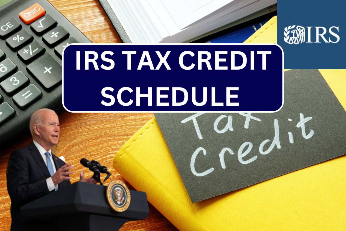 IRS Tax Credit Schedule August & September 2024 Check Refund Dates By IRS